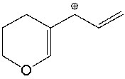 Draw resonance structures for the following compound.  