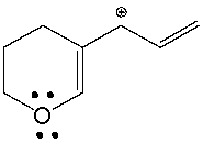 Draw significant resonance structures for the following compound. Which of these is/are the most significant resonance structure(s)? Explain why.  