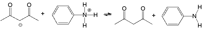 For the following acid-base reaction, predict which side of the equilibrium is favored.   A)  favor right side B)  favor left side C)  neither