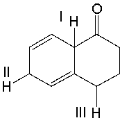 Rank the indicated protons in decreasing order of acidity.   A)  II > I > III B)  II > III > I C)  I > III > II D)  I > II > III E)  III > II > I