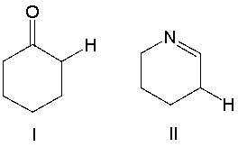 Which of the following compounds is more acidic? Explain why.  