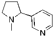 Shown below is the structure of the drug nicotine. Locate the chirality center(s) in the following compound.  