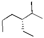 Which of the following is the correct IUPAC name of the following structure? SHAPE \* MERGEFORMAT     A)  (S) -3-ethyl-2-methylhexane B)  (R) -3-ethyl-2-methylhexane C)  (S) -3-ethyl-2-methylpentane D)  (R) -3-ethyl-2-methylpentane