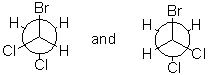 What is the relationship between the two structures shown?   A)  same compound B)  enantiomers C)  diastereomers D)  none of these