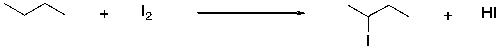 Using Table 6.1, estimate the enthalpy change of the following reaction under standard conditions.  