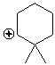 Draw the mechanism and most likely product for the following cation rearrangement.  