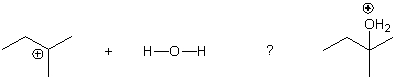 Identify the arrow in the following equation.   A)    B)    C)    D)   
