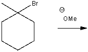 Draw the major product of the following reaction.  