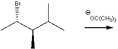 Draw the major product of the following reaction.  