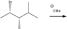 Draw the major product of the following reaction.  