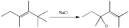 Provide a curved arrow mechanism for the following reaction.  