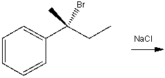 Predict the product(s) for the following S<sub>N</sub>1 reaction.  