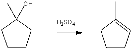 Draw an energy diagram for the following reaction, assuming that it is exothermic.  