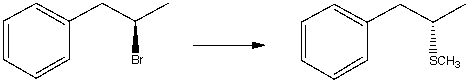 What substitution reaction mechanism is most likely for the following conversion?   A)  S<sub>N</sub>1 B)  S<sub>N</sub>2 C)  Either S<sub>N</sub>1 or S<sub>N</sub>2 D)  None of these