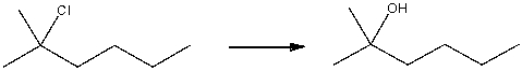 What substitution reaction mechanism is most likely for the following conversion?   A)  S<sub>N</sub>1 B)  S<sub>N</sub>2 C)  Either S<sub>N</sub>1 or S<sub>N</sub>2 D)  None of these