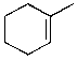 Which of the molecules below arises from the anti-Markovnikov hydrohalogenation with HBr of the alkene shown?     A)  I B)  II C)  III D)  IV E)  V