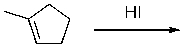 What is the major product for the following reaction?     A)  I B)  II C)  III D)  IV E)  V