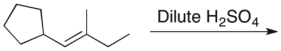 Describe the products of the reaction below.   A)  only one stereoisomer B)  an equal mixture of enantiomers C)  a roughly equal mixture of diasteromers D)  a roughly equal mixture of constitutional isomers