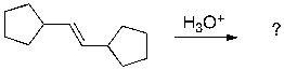 Provide the structure(s) of the expected major organic product(s) generated upon completion of the following reaction scheme.  