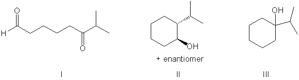 What is the expected major product for the following reaction?       A)  I B)  II C)  III D)  IV E)  V