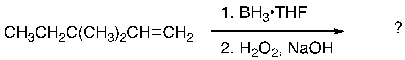 Provide the structure(s) of the expected major organic product(s) generated upon completion of the following reaction scheme.  