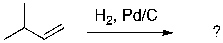 Provide the organic product(s)  for the reaction shown below.     A)  I B)  II C)  III D)  IV E)  V