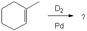 Identify the major organic product generated from the reaction shown.     A)  I B)  II C)  III D)  IV