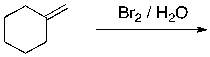 Provide the expected major organic product from the reaction shown below. Provide a brief explanation of any regioselectivity the reaction is expected to produce.  