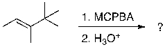 For the reaction sequence below, identify the expected major products.     A)  I B)  II C)  III D)  IV