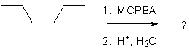 For the reaction sequence below, identify the expected major product(s) .     A)  I B)  II C)  III D)  I and III E)  II and III