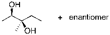 An unknown alkene was reacted with MCPBA in dichloromethane, followed by work-up with H<sub>2</sub>O/H<sup>+</sup>. A racemic mixture of the compound shown below was obtained. What is correct name of the starting alkene?   A)  (Z) -3-methylpent-2-ene B)  (E) -3-methylpent-2-ene C)  2-methylpent-2-ene D)  2,3-dimethylbut-2-ene E)  none of the above