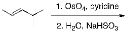 What is the expected major product for the following reaction sequence?     A)  I B)  II C)  III D)  IV E)  None of the above