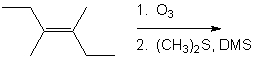 Provide the expected major organic product of the reaction sequence shown.     A)  I and II B)  IV and V C)  I only D)  II only E)  III only