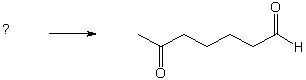 Of the alkenes shown, which would produce the product shown below, upon treatment with ozone, followed by zinc metal and water?     A)  I B)  II C)  III D)  IV E)  V