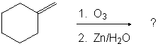 What are the expected major products from the reaction sequence shown below?     A)  I B)  II C)  III D)  IV E)  V