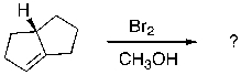 Predict the structure(s) of the expected major organic product(s) of the following reaction. Include regiochemical and/or stereochemical details as needed. SHAPE \* MERGEFORMAT    