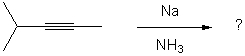 For the reaction shown, select the expected major organic product.     A)  I B)  II C)  III D)  IV E)  V