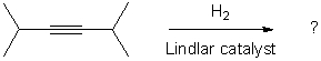 For the reaction shown, select the expected major organic product.     A)  I B)  II C)  III D)  IV E)  V