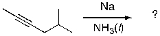 For the reaction shown below, what is the IUPAC name of the expected product?   A)  2-methylhexane B)  (Z) -2-methyl-4-hexene C)  (E) -2-methyl-4-hexene D)  (Z) -5-methyl-2-hexene E)  (E) -5-methyl-2-hexene