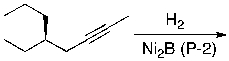 For the reaction shown below, the resulting stereochemistry of the expected product is best described as:   A)  (R,E)  B)  (S,E)  C)  (R,Z)  D)  (S,Z)  E)  only (S) 