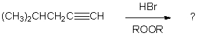 Which of the compounds shown below would be the most likely product expected from the reaction scheme shown?     A)  I and II B)  III and IV C)  II and III D)  II and IV E)  I and IV
