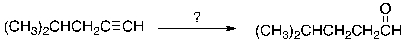Identify the best reagent(s)  for this reaction.   A)  H<sub>2</sub>SO<sub>4</sub>, HgSO<sub>4</sub>, H<sub>2</sub>O B)  1. Disiamylborane, 2. HO<sup>-</sup>, H<sub>2</sub>O<sub>2</sub> C)  K<sub>2</sub>Cr<sub>2</sub>O<sub>7</sub>, H<sup>+</sup> D)  NaOCl E)  H<sub>2</sub>, Pd