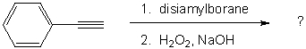 Identify the final product for the following reaction.     A)  I B)  II C)  III D)  IV E)  V