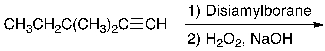 Provide the structure(s) of the expected major organic product from the following reaction.  