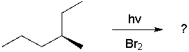 Predict the major product(s)  of the following reaction.     A)  I B)  II and IV C)  III and V D)  I and IV E)  V