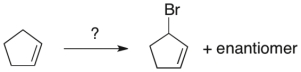 What reagents would best accomplish the following synthesis?   A)  Br<sub>2</sub> B)  PBr<sub>3</sub> C)  CH<sub>3</sub>Br D)  NBS, heat