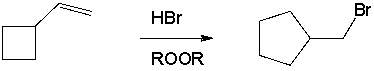Give the arrows to show the propagation steps for the following reaction.  