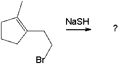 Provide the major product(s)  for the following synthesis.     A)  I B)  II C)  III D)  IV E)  I and III