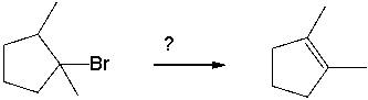 Select the best reagents for the reaction below.   A)  NaOtBu B)  HBr C)  H<sub>2</sub>SO<sub>4</sub> D)  NaOH E)  NaSH
