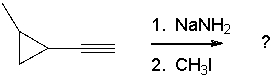 Predict the major product(s)  for the following reaction.     A)  I B)  II C)  III D)  IV E)  II and III